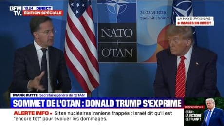 Donald Trump assure que l'Iran "n'aura pas la bombe (nucléaire)" et "arrêtera d'enrichir de l'uranium"