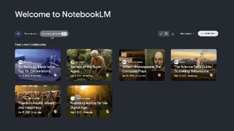 Google&#8217;s curated AI &#8216;notebooks&#8217; talk you through topics from parenting to Shakespeare