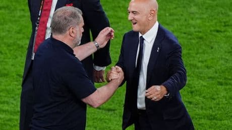 Daniel Levy gives no clarity on Ange Postecoglou future in end-of-season message