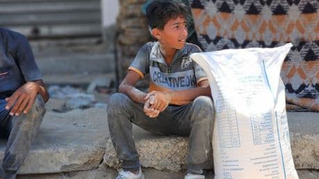 Israeli strikes kill 21 people in overnight strikes as fears of famine sweep war zone