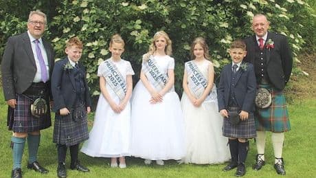 Lesmahagow Highland Games crowned Tartan Queen Jade Stewart