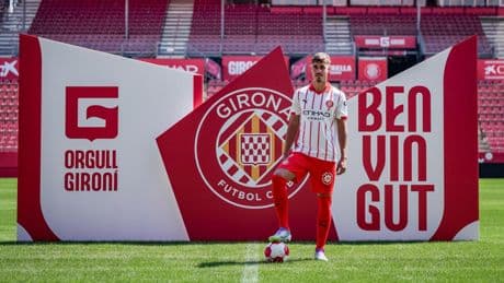 Rincón, presentado en Montilivi: “Cuando llegó el interés del Girona, metí presión al Athletic”