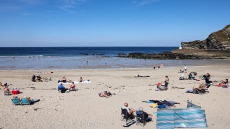 Two women die after being pulled from the water at nearby UK beaches