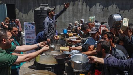 Israeli army admits risk of Gaza famine