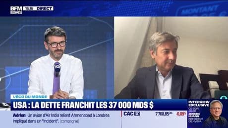 USA : la dette franchit les 37 0000 milliards de dollars