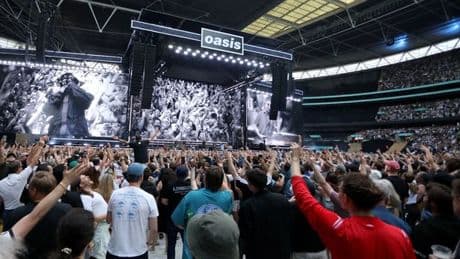 Oasis fan plunges to his death from top tier of Wembley stadium at sold-out show