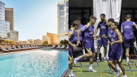 Así es el hotel 5 estrellas donde se alojarán los jugadores del Atlético en Los Ángeles