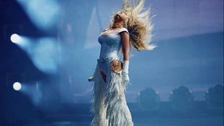 Beyonce hit by rain, wardrobe slip and empty seats with daughters on London stage - critics respond