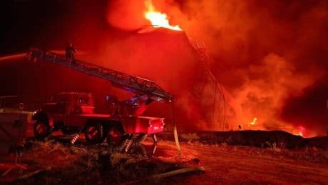 Ukraine: Russland greift Energieanlage an – Großbrand in Region Odessa