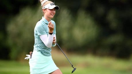 Amerikaanse topgolfster geniet de status van superster: ’Ze is schoonheid, ze is elegant, ze is Nelly Korda’