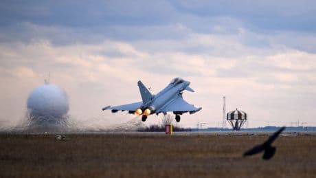 Nato alarmiert deutsche Eurofighter in Rumänien