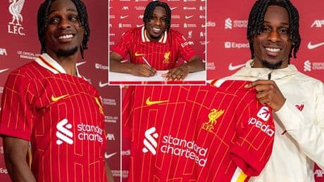 Liverpool sign Jeremie Frimpong for £29.5m from Bayer Leverkusen - as Trent Alexander-Arnold's replacement pens five-year contract