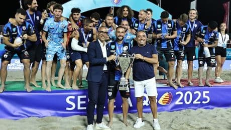 Serie A Q8: Lenergy Pisa Campione d&rsquo;Italia, finale da urlo nel beach soccer
