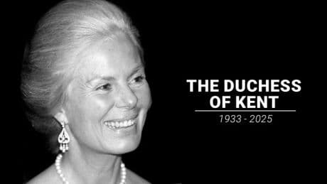 Katharine, the Duchess of Kent, dies aged 92