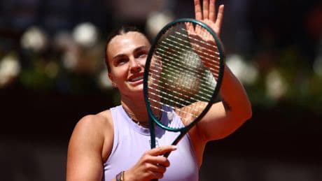 Tennis : Aryna Sabalenka facile pour son entrée en lice à Rome