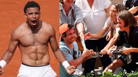 Kuriose French-Open-Szene - Zuschauer-Zoff um SEIN Sieger-Shirt