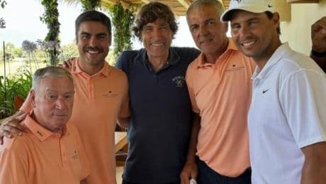 El torneo de golf más solidario que congrega a Javier Clemente, Julio Salinas y Rafa Nadal