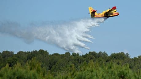 Incendie de Marseille : un tiers de la flotte nationale de bombardiers d’eau déployée autour de la cité phocéenne