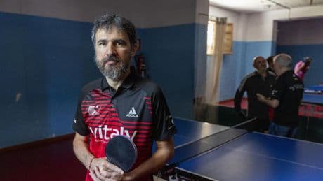 Ping-pong contra el parkinson: “Gano a la enfermedad por unos momentos”
