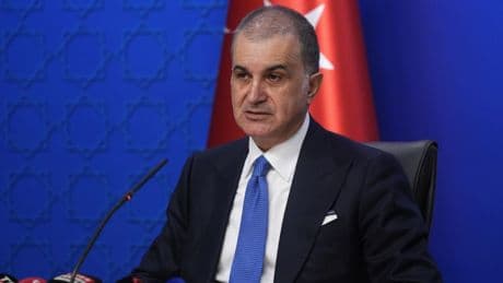 Ömer Çelik: Kim ne derse desin Ada'da iki egemen devlet var