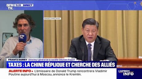 Guerre commerciale Chine/États-Unis: "Personne ne peut prédire ce qui va se passer", explique Frantz Dumey (Odyssey Export)