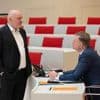 Haushalt: Koalition lenkt im Streit um Haushalt ein - Keine CDU-Klage