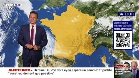 La météo pour ce lundi 18 août 2025