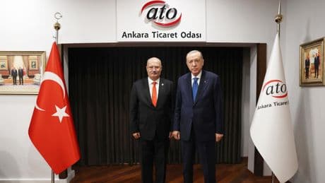 Cumhurbaşkanı Erdoğan'dan ATO'ya ziyaret
