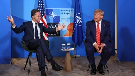 NATO chief bizarrely calls Trump ‘daddy’ as he tries to brush off F-bomb rant