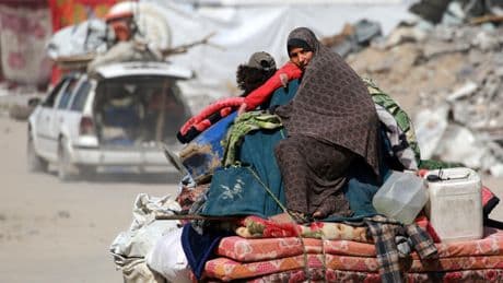 More than 250 killed in Israeli strikes on Gaza as Trump voices support for aid