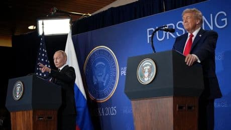 Details Of Trump’s Alaska Summit With Putin Left In Hotel Printer, Report Says—Including Meeting Times, Locations And Gifts