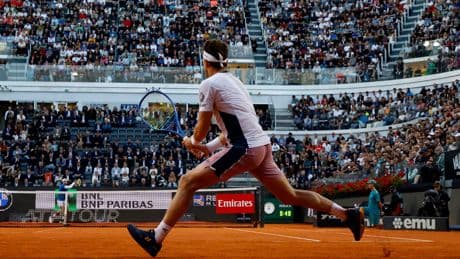 Munar cede en los octavos de Roma ante la jerarquía en tierra de Ruud