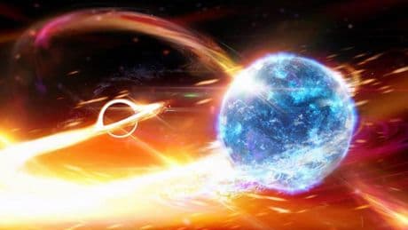 Un nuevo modelo describe la alteración en el espacio-tiempo cuando los agujeros negros y las estrellas de neutrones se atraen