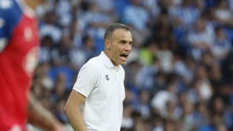 Sergio se queda con la reacción de la Real, "que debe reforzar mucho porque no era fácil"