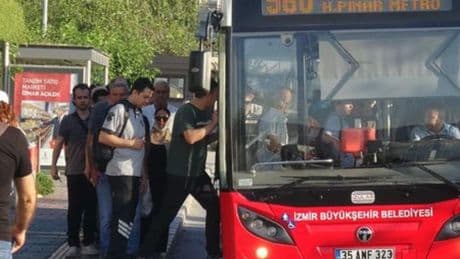 İzmir'de işçilerinin grevi 7'nci gününde
