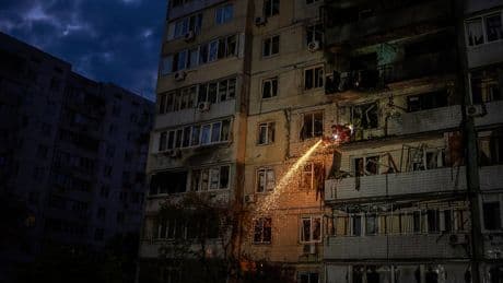 Ukraine-Russia war latest: 14 injured as Moscow launches largest missile and drone attack to date on Kyiv