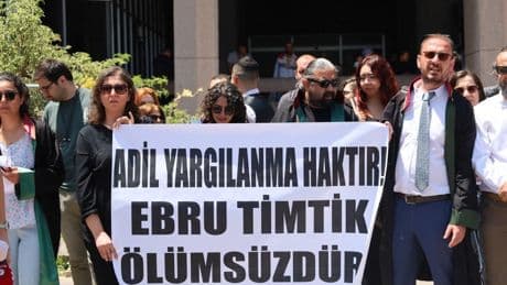 Hukuk örgütleri Avukat Ebru Timtik'i andı