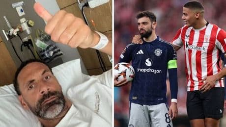Rio Ferdinand to miss Man Utd vs Athletic Club as TNT pundit stays in hospital