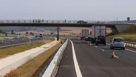 Dos fallecidos en un accidente de tráfico a la altura de la localidad alavesa de Berantevilla