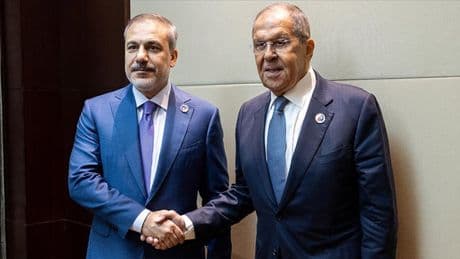 Fidan, Lavrov'la görüştü