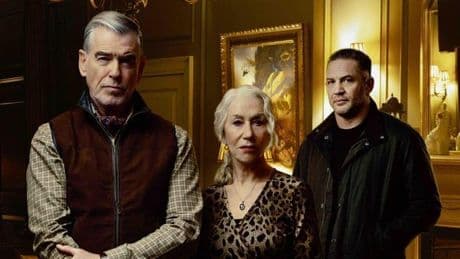 'Tierra de mafiosos', en SkyShowtime: Brosnan, Hardy y Mirren forman el más terrorífico clan criminal
