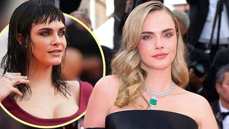 Supermodel nach Gothic-Glam wieder blond - Cara Chamäleon!