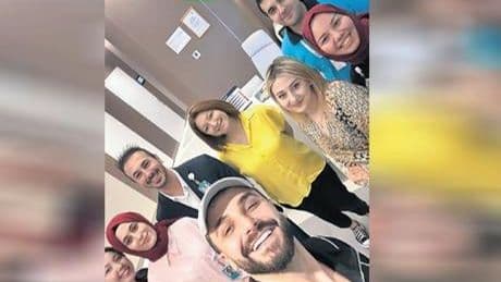 Havalimanında serum yedi