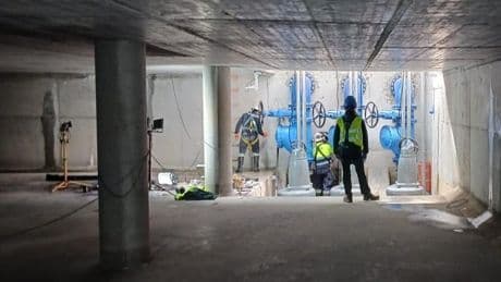 Concluye la obra de los dos grandes depósitos contra inundaciones de Zorrozaurre