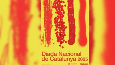 El Govern reinterpreta la senyera en el cartel de la Diada para apelar a la diversidad y la unidad