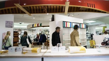 Winnipeg company ‘will never forget’ history making Hudson’s Bay striped items