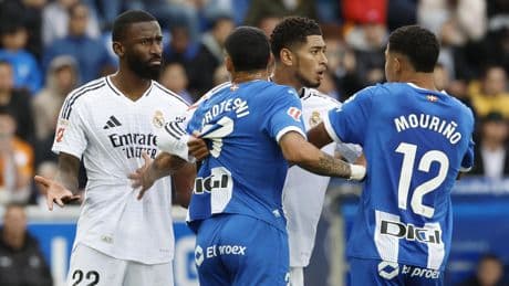 Liga : tensions au Real, Bellingham et Rudiger se frictionnent à l’entraînement