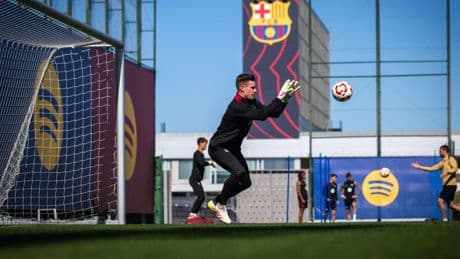 Ter Stegen recibe el alta y entra en la lista para la final de Copa