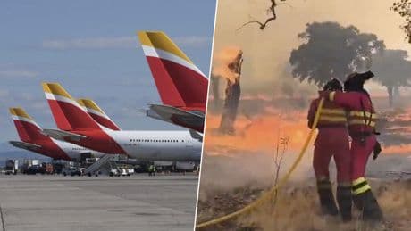 Con el AVE entre Galicia y Madrid cortado por los incendios, alguien lo ha aprovechado para ganar dinero: las aerolíneas