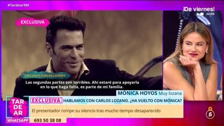 Mónica Hoyos, sobre su relación con Carlos Lozano: &quot;Lo amo de otra forma&quot;